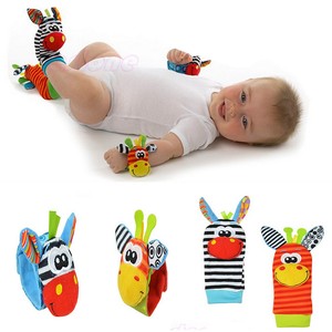baby foot rattles