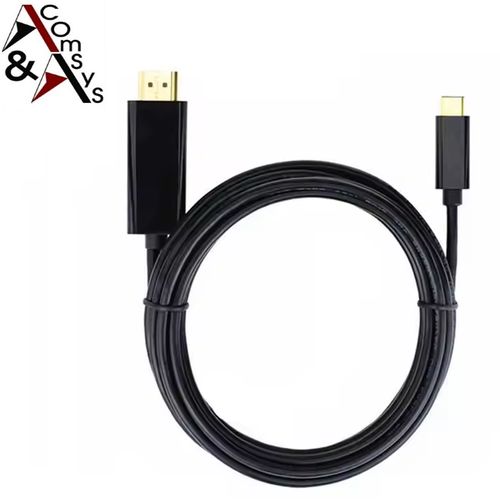 1.8m Kabel Konverter Adapter USB C Typ C zu HDMI 1080p PC MacBook Huawei Samsung - Bild 5 von 9