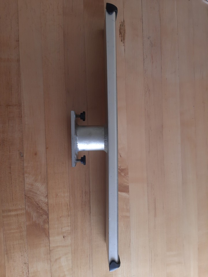 Cannon Downrigger/Rod Holder Rail. "18 Length With "3 Riser. Boat/Troll