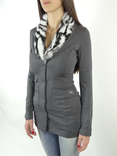 Giacca Abito Vestito Maxi Felpa Met jeans donna mod.ALISSA punto milano |  eBay
