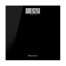medisana PS 402 Personenwaage Badezimmerwaage bis 180kg | Körperwaage schwarz