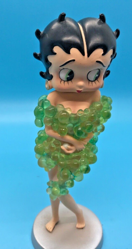 Vintage 2003 Betty Boop Green Bubbles Figur Rarität