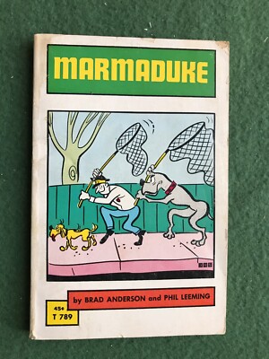 Marmaduke by Brad Anderson Phil Leeming vintage comic strip reprint paperback | eBay