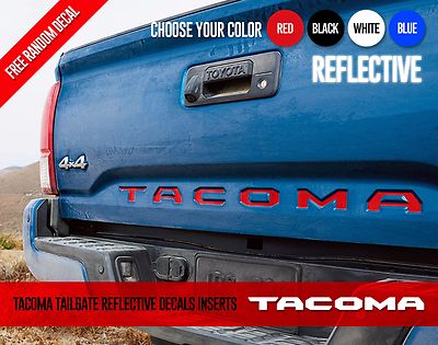 Tailgate Emblems Inserts Letters Mr Udinese Tailgate Insert Letters 3D Raised /& Strong Adhesive Decals Letters Black