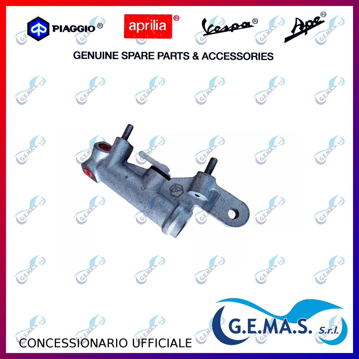 Pompa Freno Completa Per Ape MP 600 - Ricambio Originale Olympia 93240SB - Foto 12