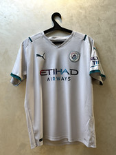 MANCHESTER CITY 2021/22 AWAY SOCCER JERSEY FOOTBALL