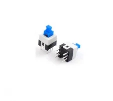 20Pcs Latching 7x7mm Mini Tactile Push Button Switch On-Off DIP-6pins 