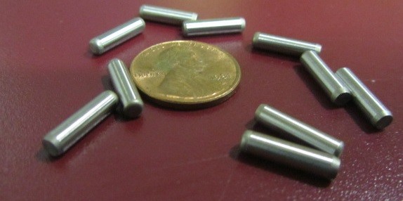 20 Chevilles Oversized En Acier Allié - 1/8" De Diamètre X 1/2" De Longueur, Neuves