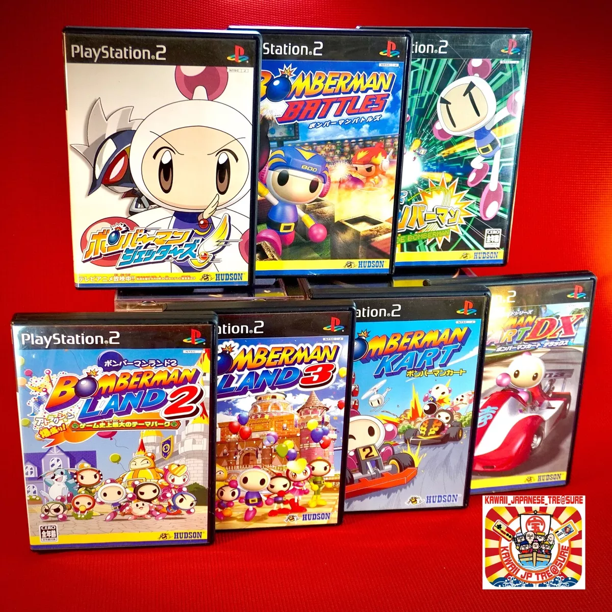 PS2 Sony Playstation 2 Bomberman Land 3 Hudson the Best Japanese