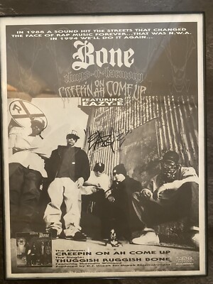Eazy E Autograph Original Authentic N.W.A. Bone thugs N Harmony History