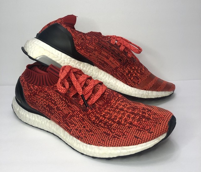 ultra boost uncaged solar red