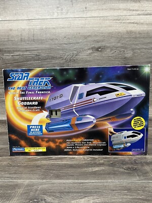Star Trek Next Generation Shuttlecraft Goddard Collectors ED. 1992 Playmates New
