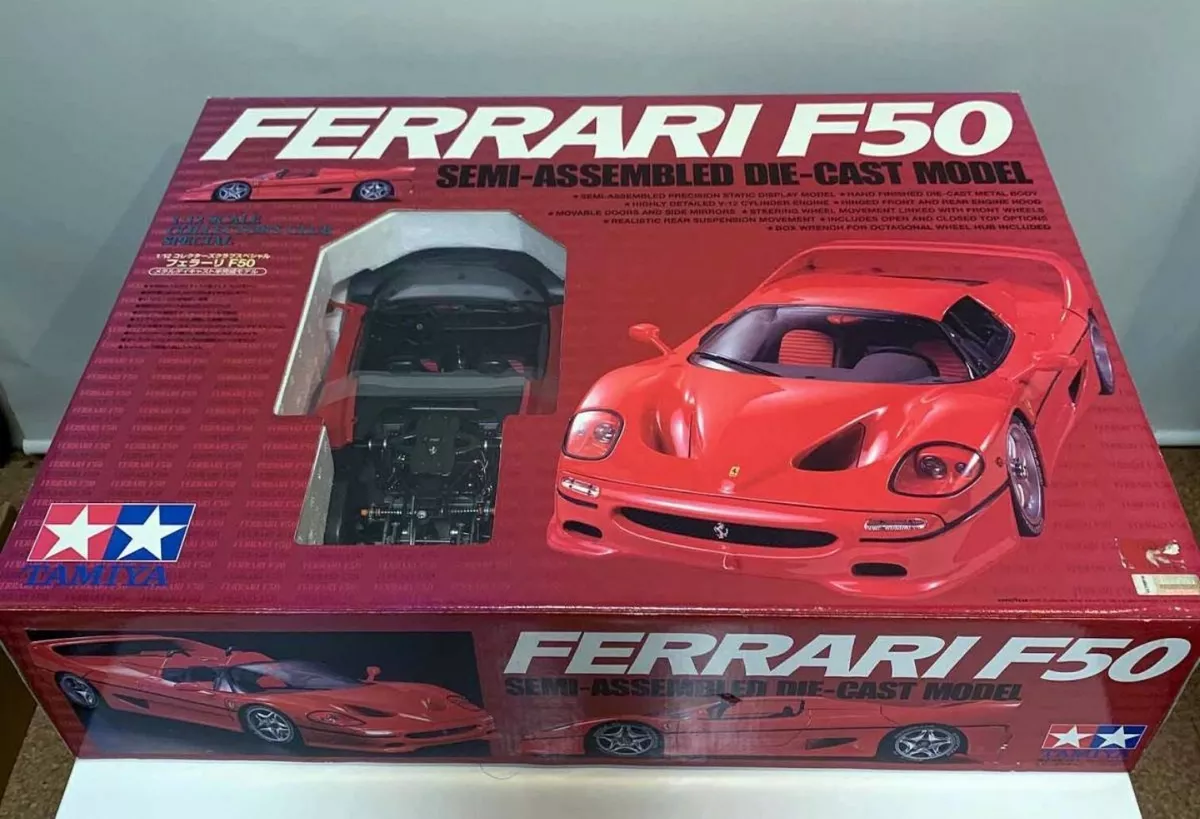 Tamiya 1/12 Collector's Club Special Ferrari Ferrari F50 Metal Diecast Semi