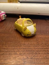 2019 Moose JX30117 Yellow Convertible Die Cast Car McDonald's Shopkins Cutie
