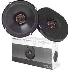 2x INFINITY REFERENCE REF-6533EX CAR AUDIO 6.5" COAXIAL 165 WATT SPEAKERS 