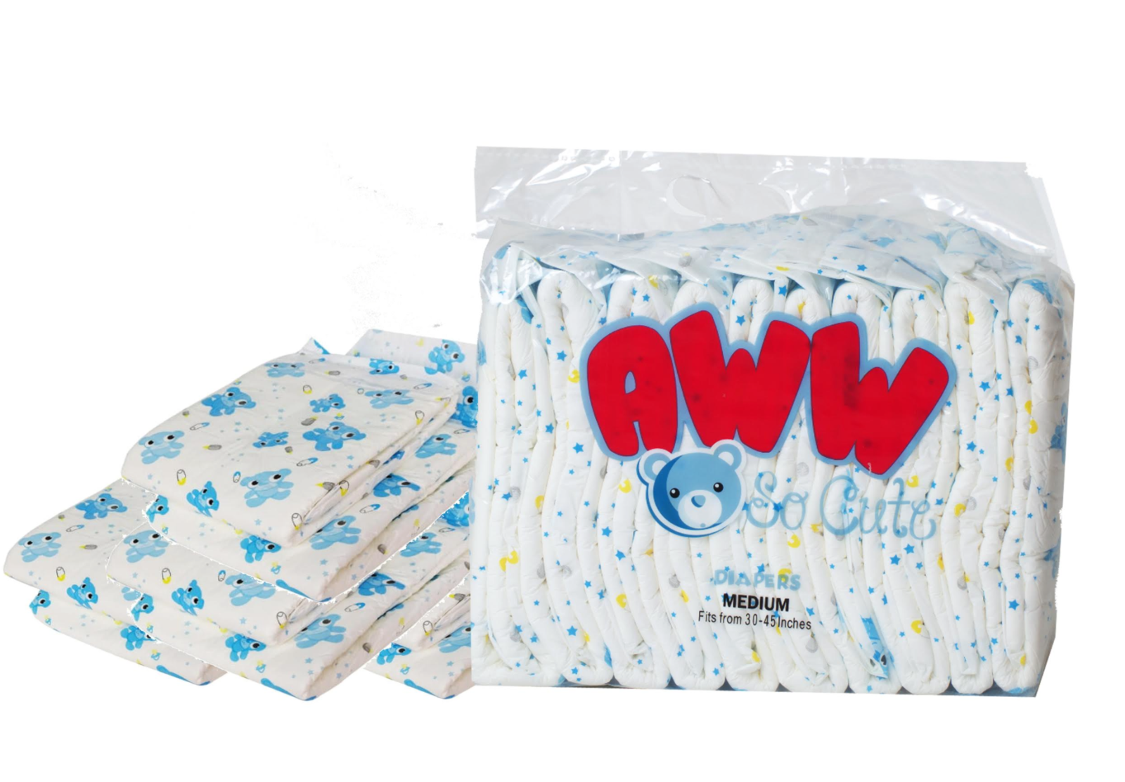 teddy pampers small size