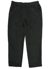 NWT BANANA REPUBLIC Pullon Taper Pants LARGE Black 717660