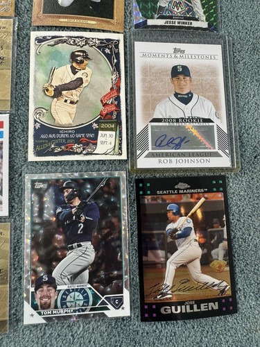 Seattle Mariners Team Lot- RC’s, Autos, Inserts (READ DESCRIPTION) - Picture 6 of 7