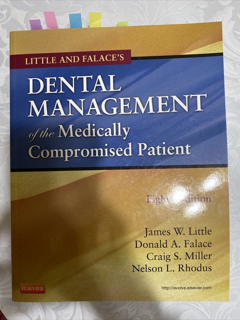 Little and Falace's Dental Management of the Medically Compromised ...
