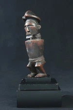 Teke Tege Figure, Congo, Gabon - African Tribal Arts