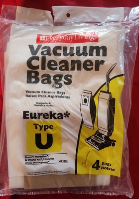  Eureka Upright Vacuum Cleaner Type U Bags (#308)
