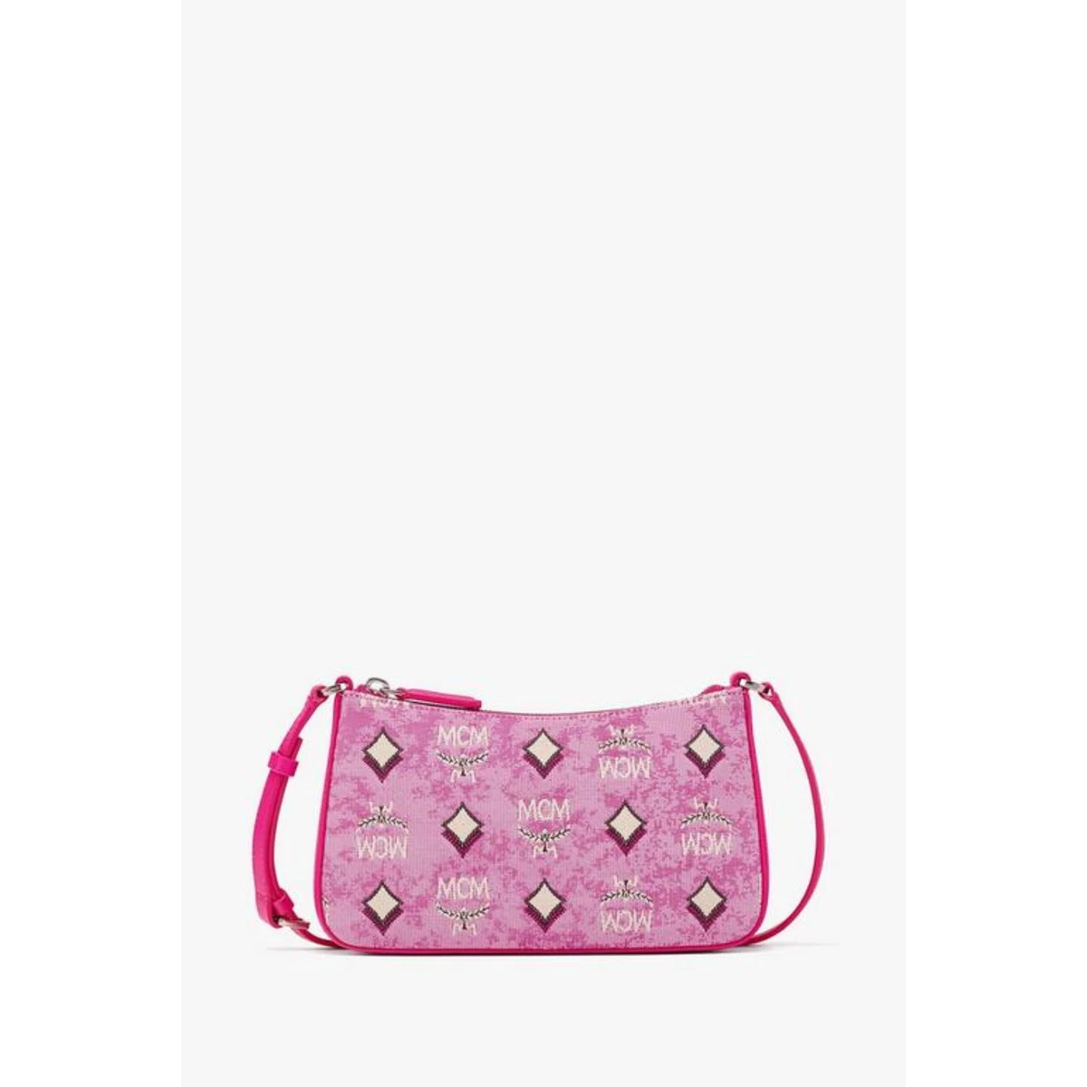 Mcm pink cheap shoulder bag