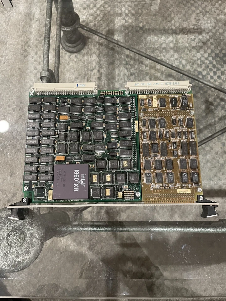 MC860 INTEL i860 XR Skyburst V Expansion Board Assy # 8004-I0V *FREE SHIPPING* - Image 2 of 4