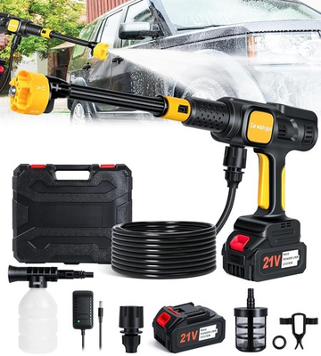 #ad Cordless Pressure Washer for Dewalt V Battery PSI Portable Handheld Pow... $105.77