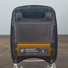 Nintendo N64 Transfer Pak Adapter NUS-019 for Nintendo 64  Game Boy Gray/Smoke