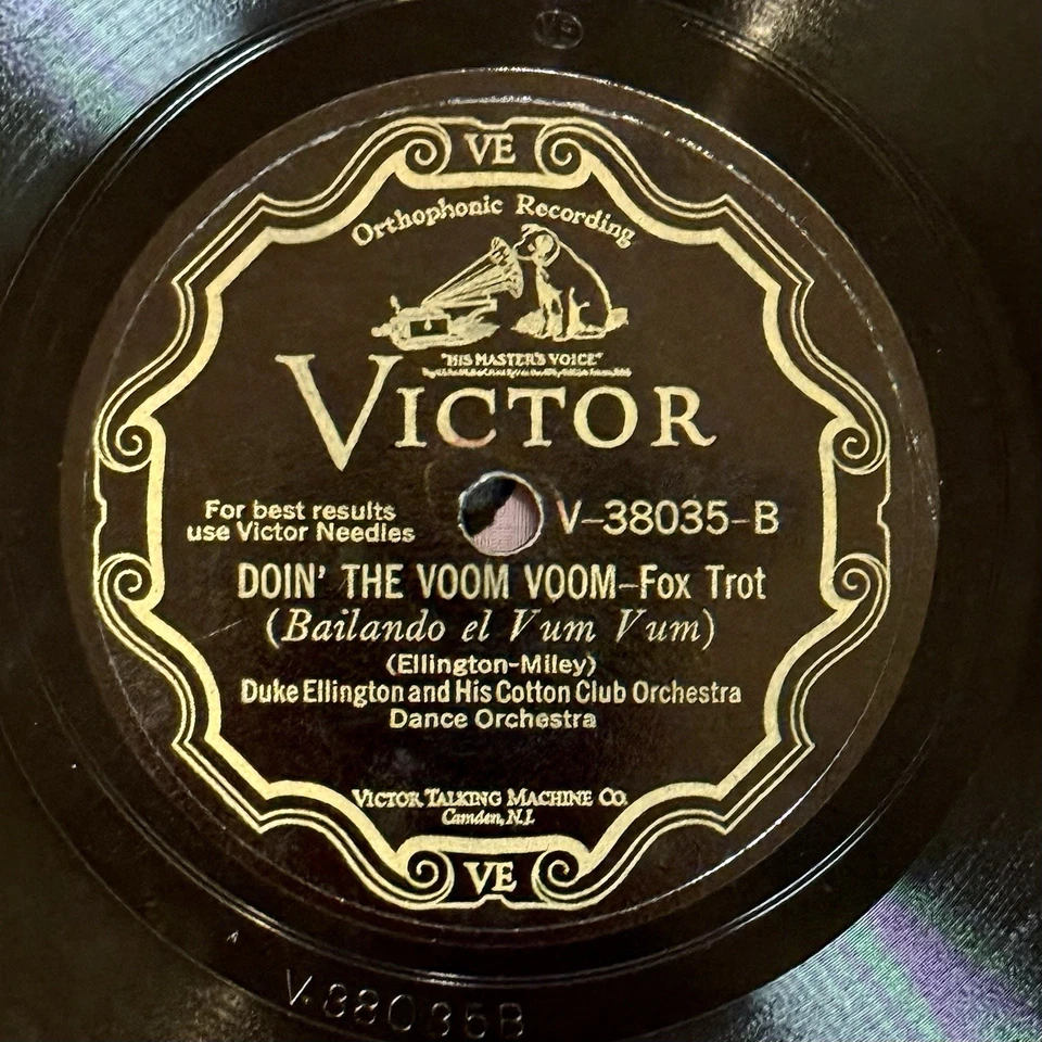 Duke Ellington - Victor V-38035 78 RPM - Flaming Youth GREAT Hot Jazz 1929! - Image 3 of 4