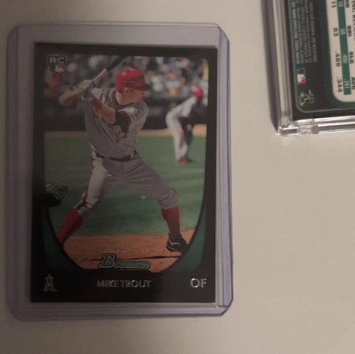 Bowman 2011 Draft Picks Mike Trout Rookie Card #101 Los Angeles Angels MLB