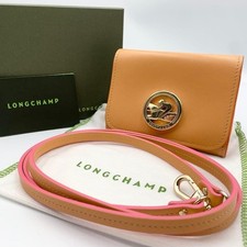 Box Dust Bag Longchamp Coin Case Leather Case Box Trott Sunrise