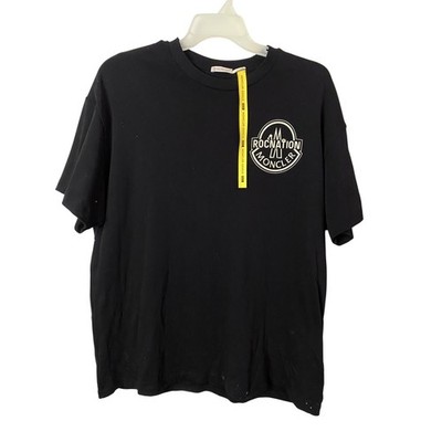 Moncler Genius Roc Nation Jay-Z Black Oversized T-Shirt XXL