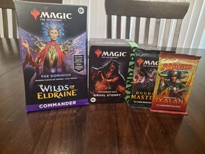 mtg wilds of eldraine commander deck Magic: The Gathering: you become the monarch Wilds of Eldraine Commander Decks
