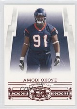 2007 Donruss Threads Rookie Century Proof Red Amobi Okoye #222 0c0