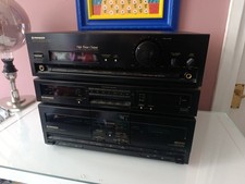 Pioneer DC-Z83 Stereo Hi Fi Amp Graphic EQ Cassette - Working But Need Belts 