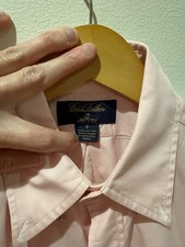 Brooks Brothers for Jeffrey S Pink Cotton Button-Up Dress Shirt Made in USA
