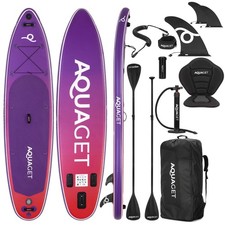 Aquaget&reg; SUP Board 350 cm aufblasbar &ndash; Stand Up Paddle Board mit Sitz