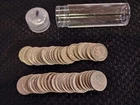 1 Roll Of 50 Silver Roosevelt Dimes 90% Silver Mixed Years In Tube FREE SHIPPING