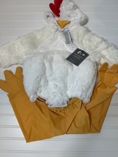 Pottery Barn Kids Baby Chicken Chick Costume Halloween 12-24 Mugs NEW 1835