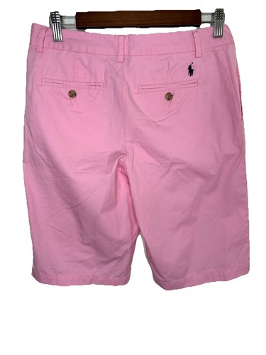Polo Ralph Lauren Girls Youth Size 18 Pink Spring Break Shorts Inseam 11” New - Picture 5 of 8