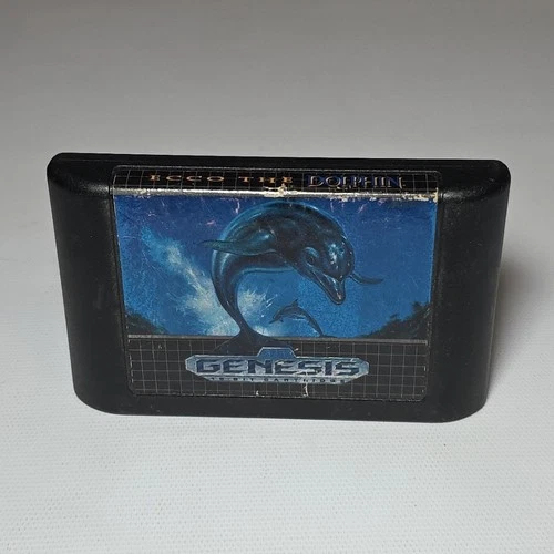 Ecco The Dolphin Sega Genesis - Tested And working - Cartridge Only