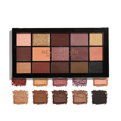 Revolution, Reloaded Eyeshadow Palette, Highly Pigmented, Matte & Shimmer Finish