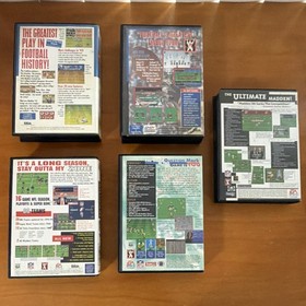 Sega Genesis Game Lot - Sonic, X-Men, Altered Beast, Aladdin, Manuals Included