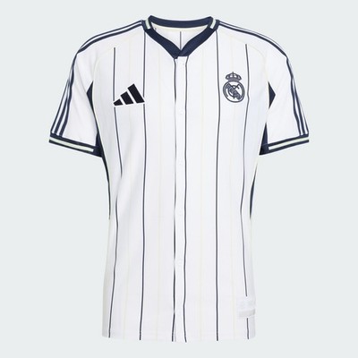 adidas Real Madrid 25/26 Mens Baseball Jersey Shirt JN3073 | eBay