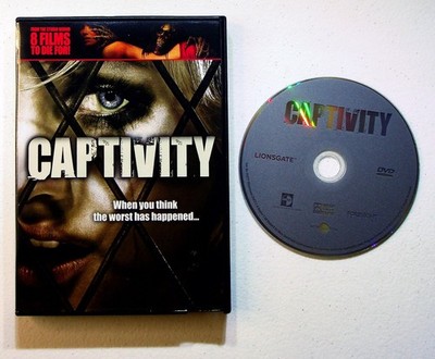 Captivity DVD (2007) Elisha Cuthbert, Roland Joffé, Horror Thriller Film