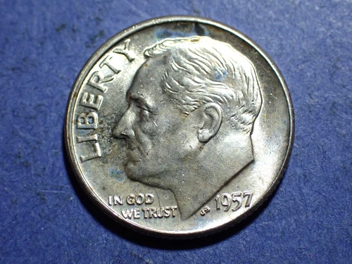 1957-D Roosevelt Dime  BU
