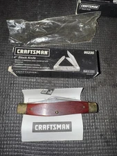 Sears Craftsman USA Nos 4” Stock Knife Pocketknife 95235 Rare 