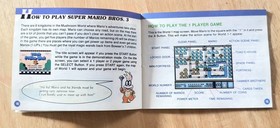 Nintendo NES Super Mario Bros. 3 Manuale Istruzioni (1990) 