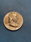 1951 s Franklin Half Silver Dollar